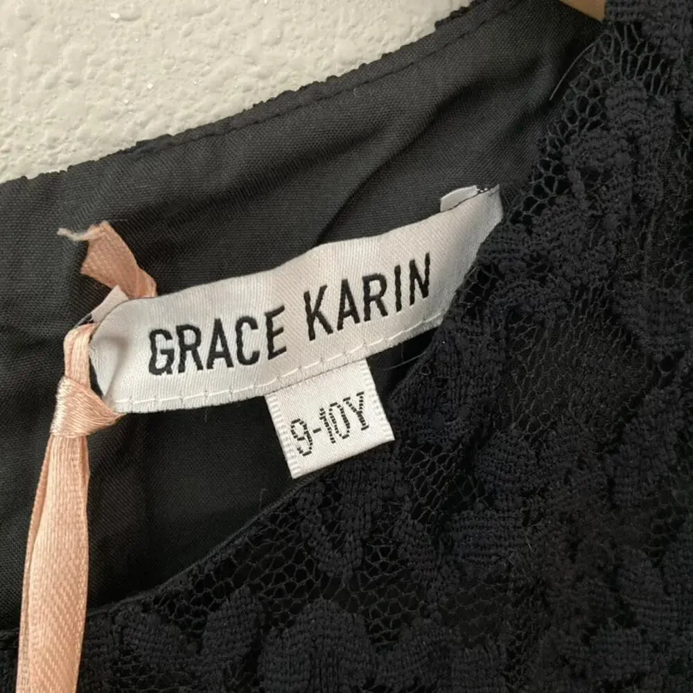 Grace Karin NEW Long Sleeve Lace Dress - Black - 9/10